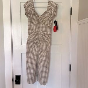 Brand new plaid stop staring dress!